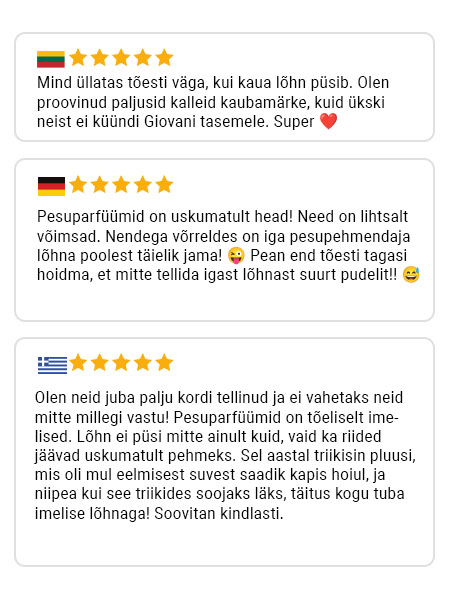Giovani kliendiarvustus 7