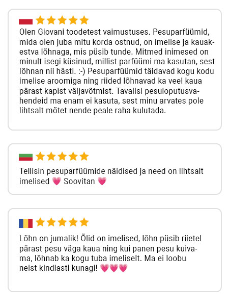 Giovani kliendiarvustus 8