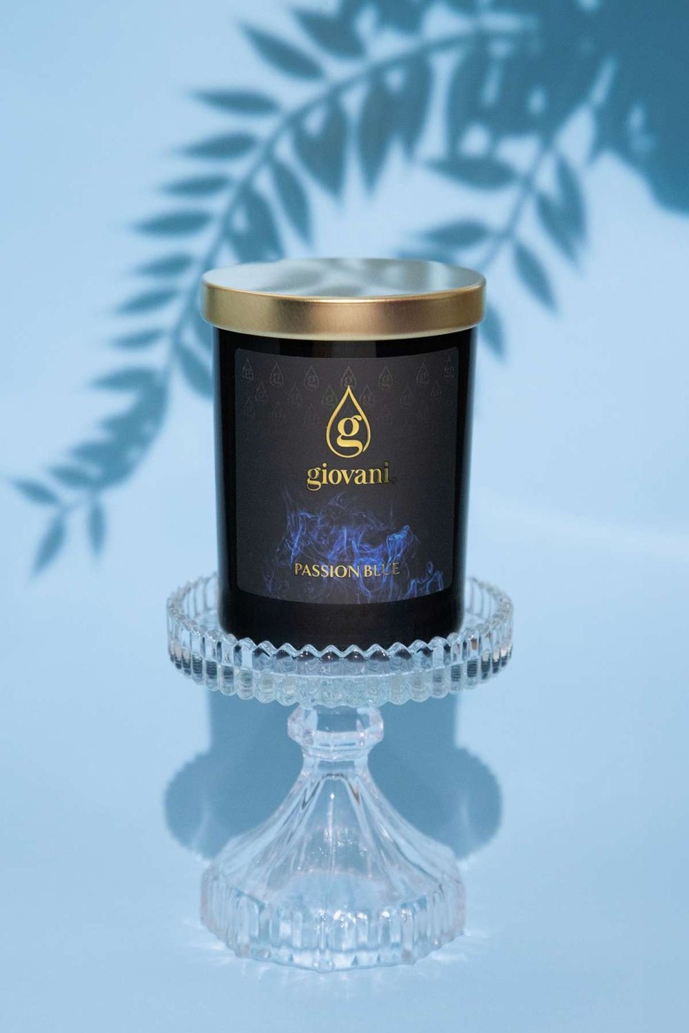 Dekoratiivne lõhnaküünal PASSION BLUE