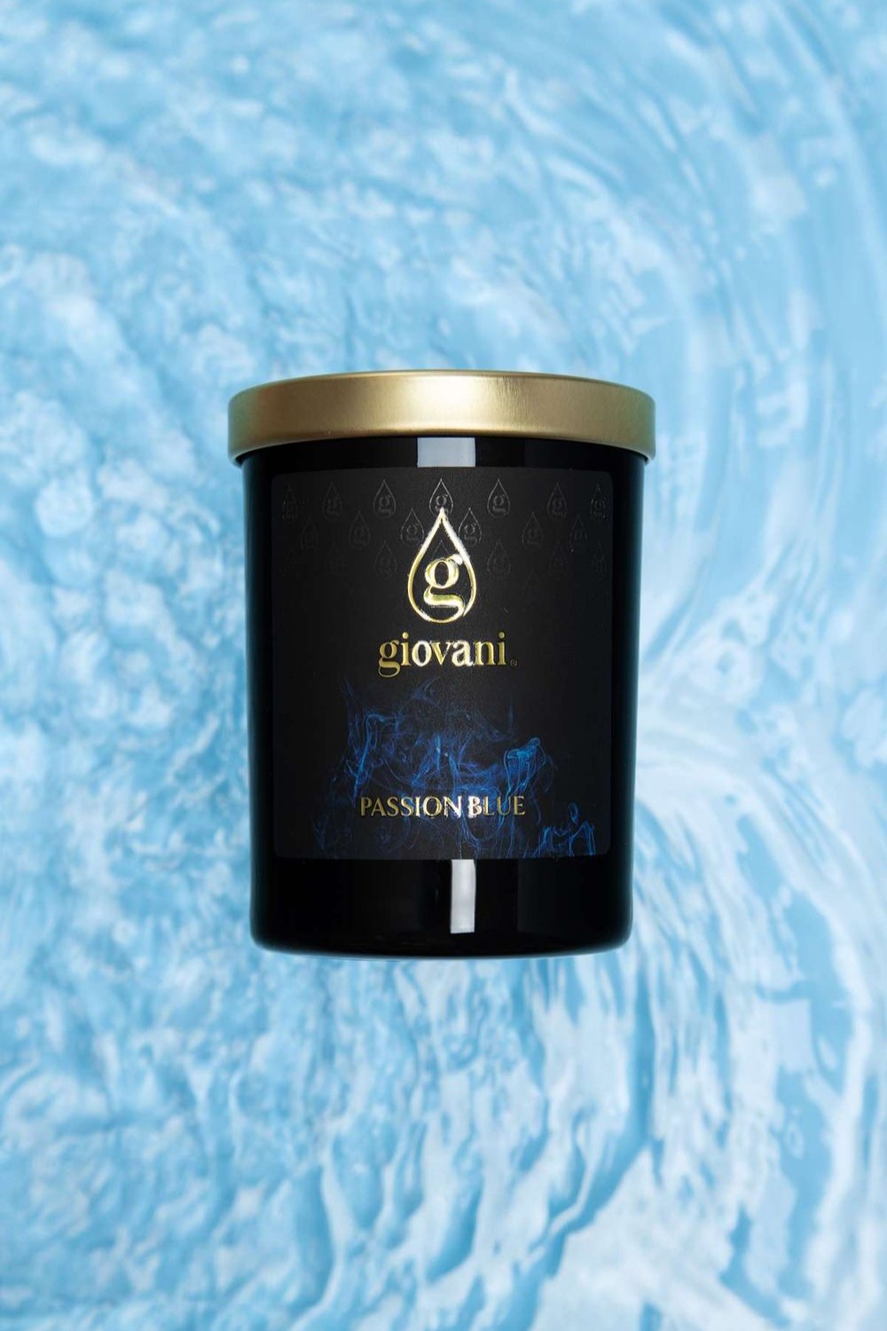 Giovani PASSION BLUE Lõhnaküünal parfüümiga