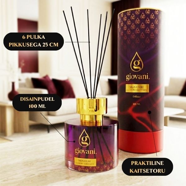 SIGNATURE Lõhnapulkade difuuser