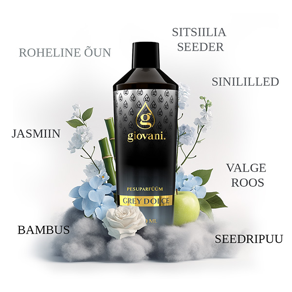 Lõhnaaine koostisosad GREY DOLCE
