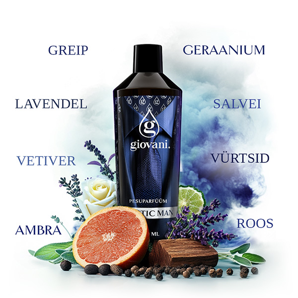 Lõhnaaine koostisosad MYSTIC MAN