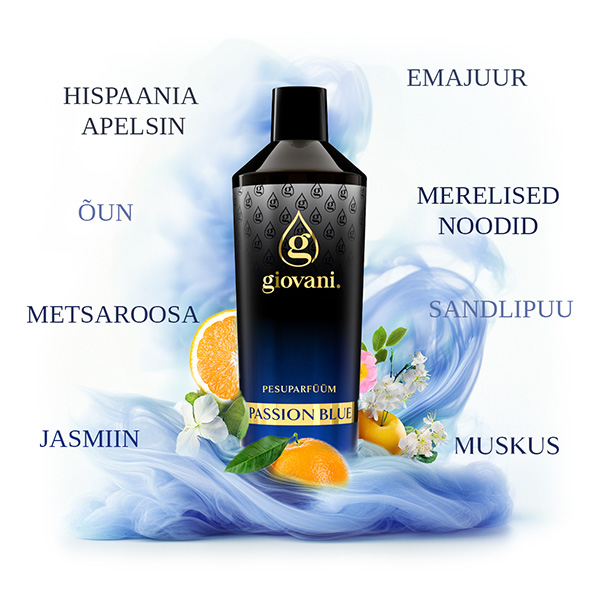 Lõhnaaine koostisosad PASSION BLUE 