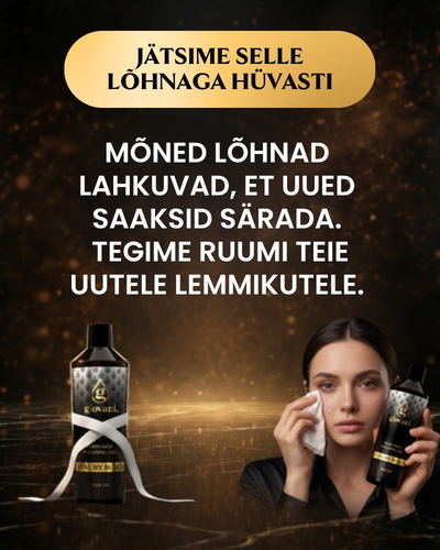 Pesuparfüüm LUXURY BLACK