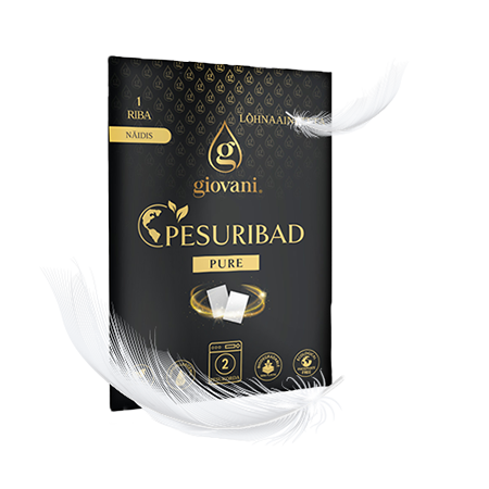 Õrnad pesulindid – proovipakend