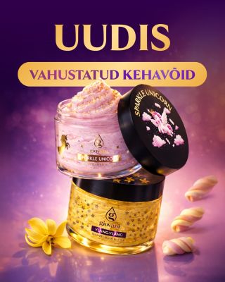 🩷 💛 Vahustatud kehavõid Giovani® sädelusega 😍 ✨ MEGA LÕHNAINE UUDIS, MIDA PEATE PROOVIMA! ✨ Oleme oma valikusse toonud...