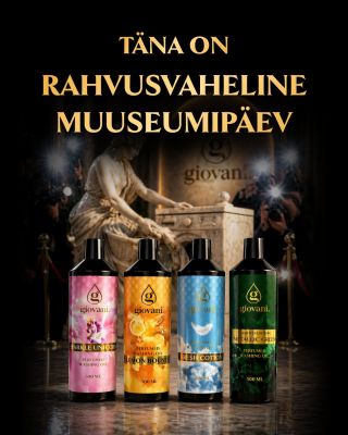 🖼️ Täna on rahvusvaheline muuseumipäev! Kas ka teie vannituba on juba natuke Giovani® muuseum? 😄 Külastused on oodatud...