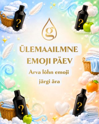 🌍✨ Täna on ülemaailmne emoji päev! 🎉 Kas suudad meie pesuparfüümi lõhna ära arvata vaid mõne emoji põhjal? 🤔🌸🫧 Nüüd on...