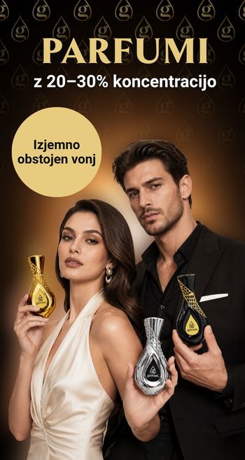Giovani parfumi z visoko koncentracijo dišave