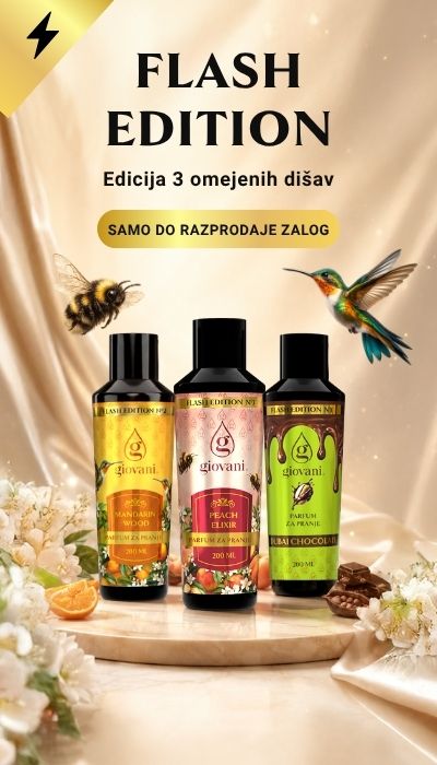 Omejena izdaja pralnih olj FLASH EDITION