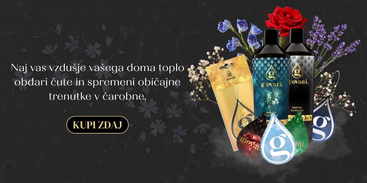 Doživite čarobne trenutke z dišavami Giovani