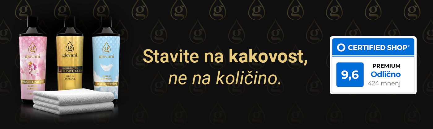 Giovani – kakovost, ki jo občutite