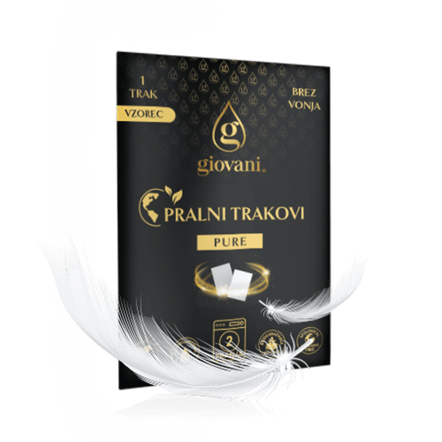 Pralni trakovi brez parfuma