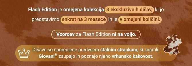 Giovani luxusni parfum za pranje LEATHER SMOKE