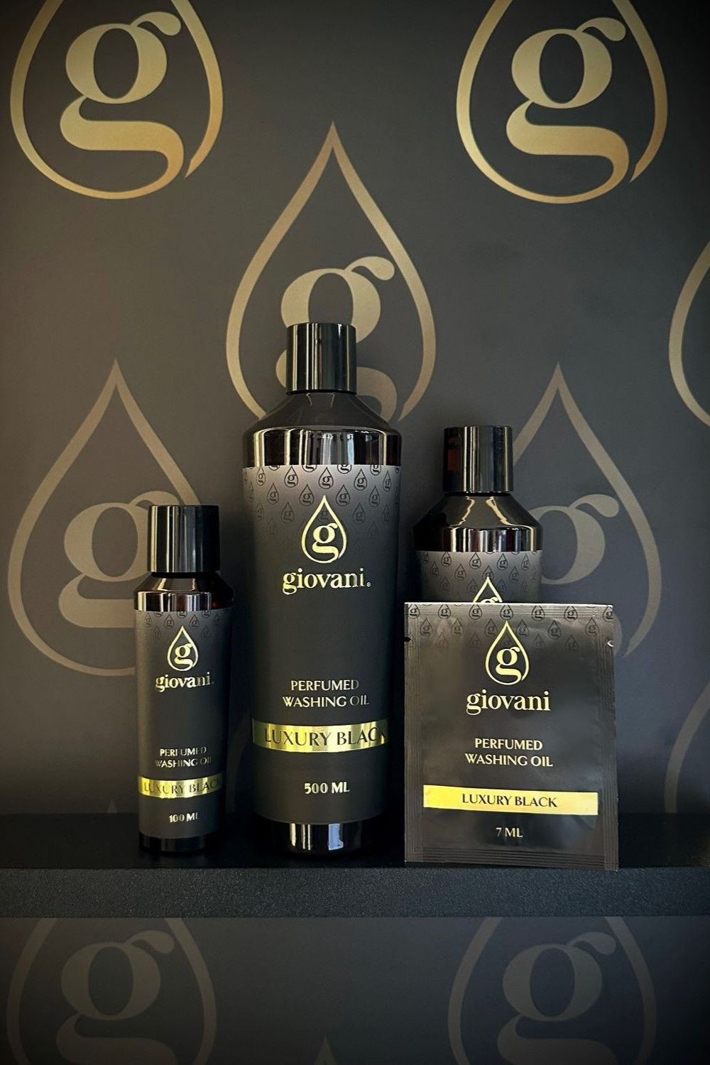 Giovani Parfum za pralni stroj Luxury Black
