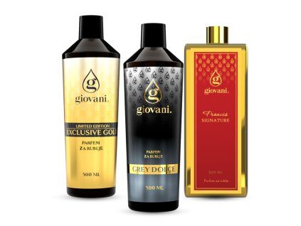 Ugoden paket Parfumov za pranje Giovani PARFUMERIE 500ml