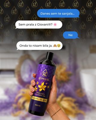💤 Ni vsak san je resničnost… 💭✨ Z Giovani® parfumom za pranje pa se boste počutili kot v sanjah vsakič, ko se potopite v...