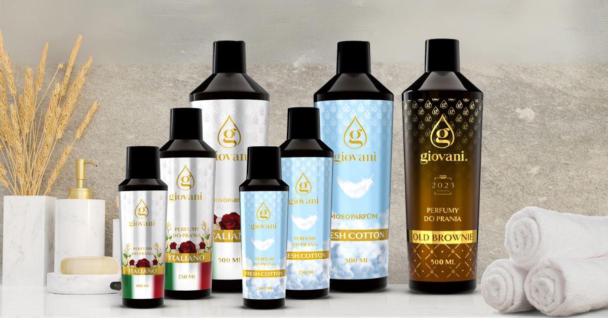 Zmień swoje standardy: nowe zapachy perfum do prania Giovani