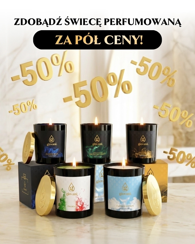 Świece zapachowe za pół ceny!