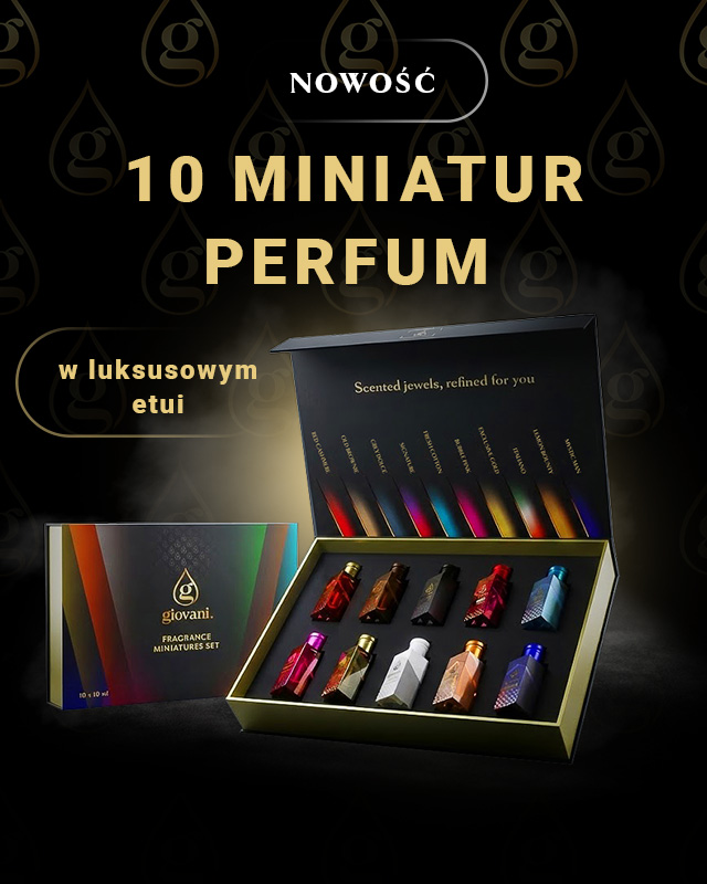 Zestaw prezentowy miniatur perfum