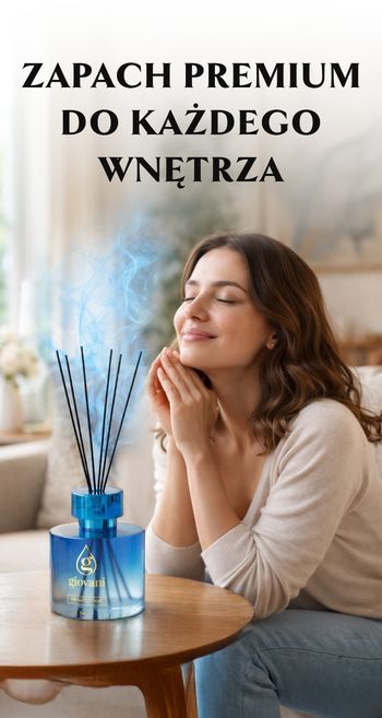 Dyfuzor zapachowy z luksusowym aromatem do wnętrz