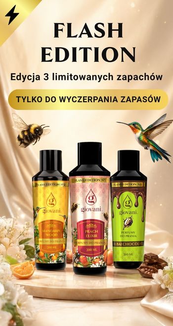 Limitowana edycja olejków do prania FLASH EDITION