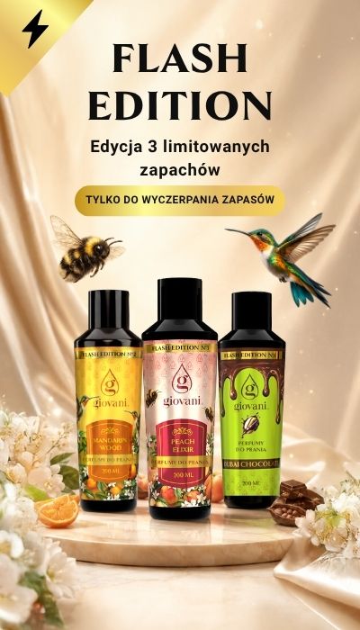 Limitowana edycja olejków do prania FLASH EDITION