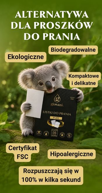 Paski do prania jako ekologiczna alternatywa dla proszku