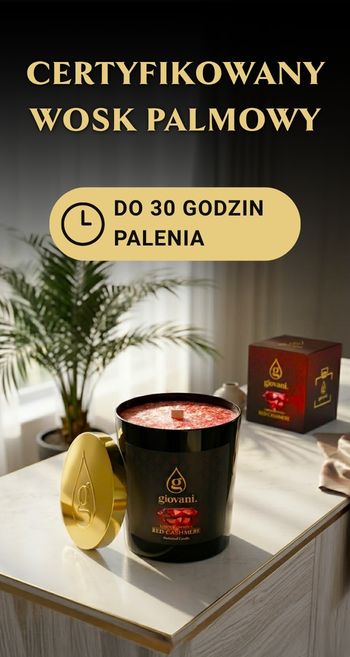 Sviečka z certifikovaného palmového vosku