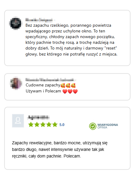Opinia klienta Giovani 2