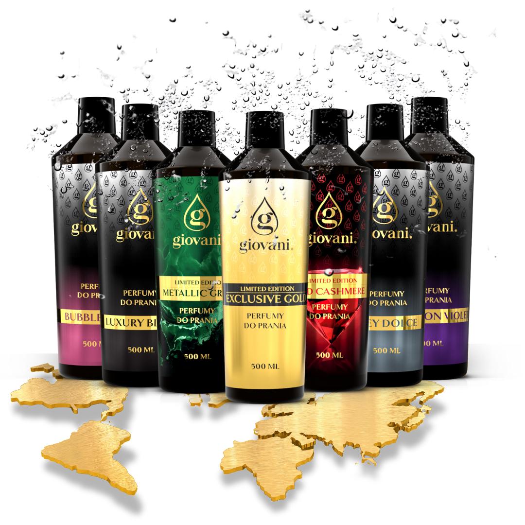 Markowe perfumy do prania Giovani