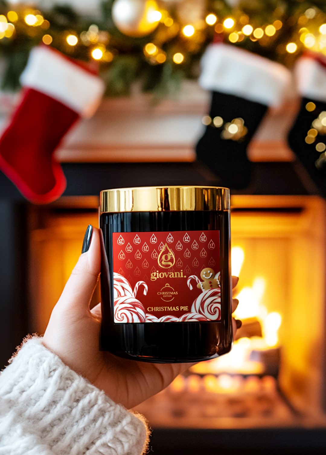 Świeca zapachowa perfumowana Giovani CHRISTMAS PIE
