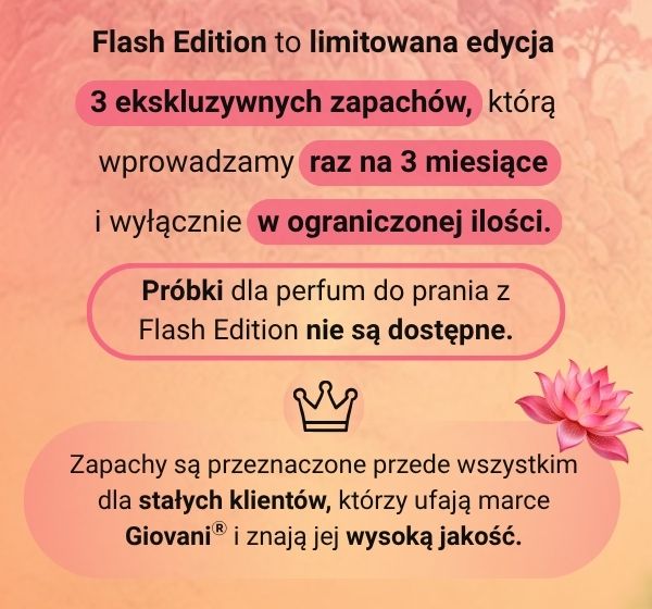 Luksusowe perfumy do prania LOTUS BLOSSOM
