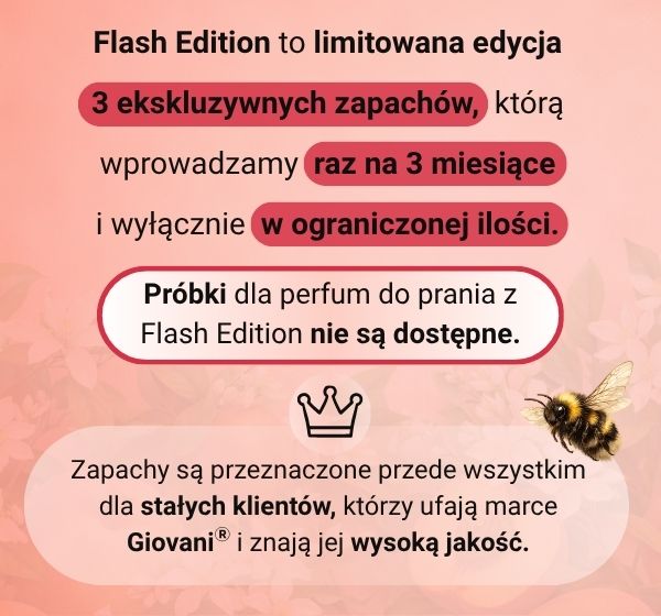 Luksusowe perfumy do prania PEACH ELIXIR