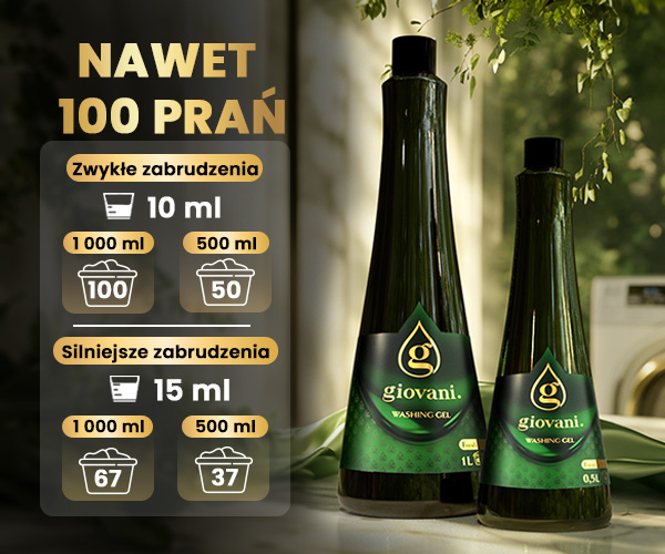 Giovani Żel  do prania z aromatem FRESH