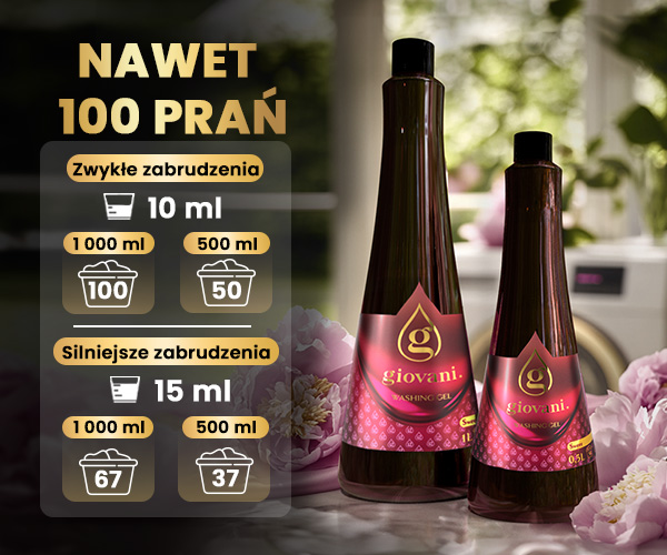 Giovani Żel  do prania z aromatem SWEET