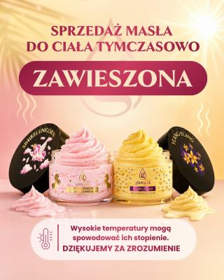 🎉 Drodzy Klienci, ze względu na wysokie letnie temperatury postanowiliśmy tymczasowo zawiesić sprzedaż naszych masła do...