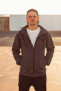 hoodie calm gra 06172