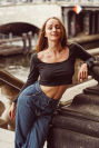 Top B-Girl shadow black