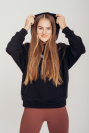 Mikina Hood black