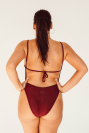 Jednodílné Plavky Calypso Burgundy