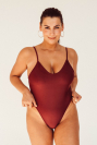 Jednodílné Plavky Calypso Burgundy