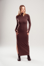Šaty Aria Brown