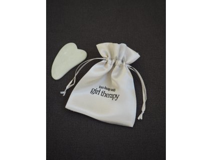 Gua Sha - zelený masážní kámen