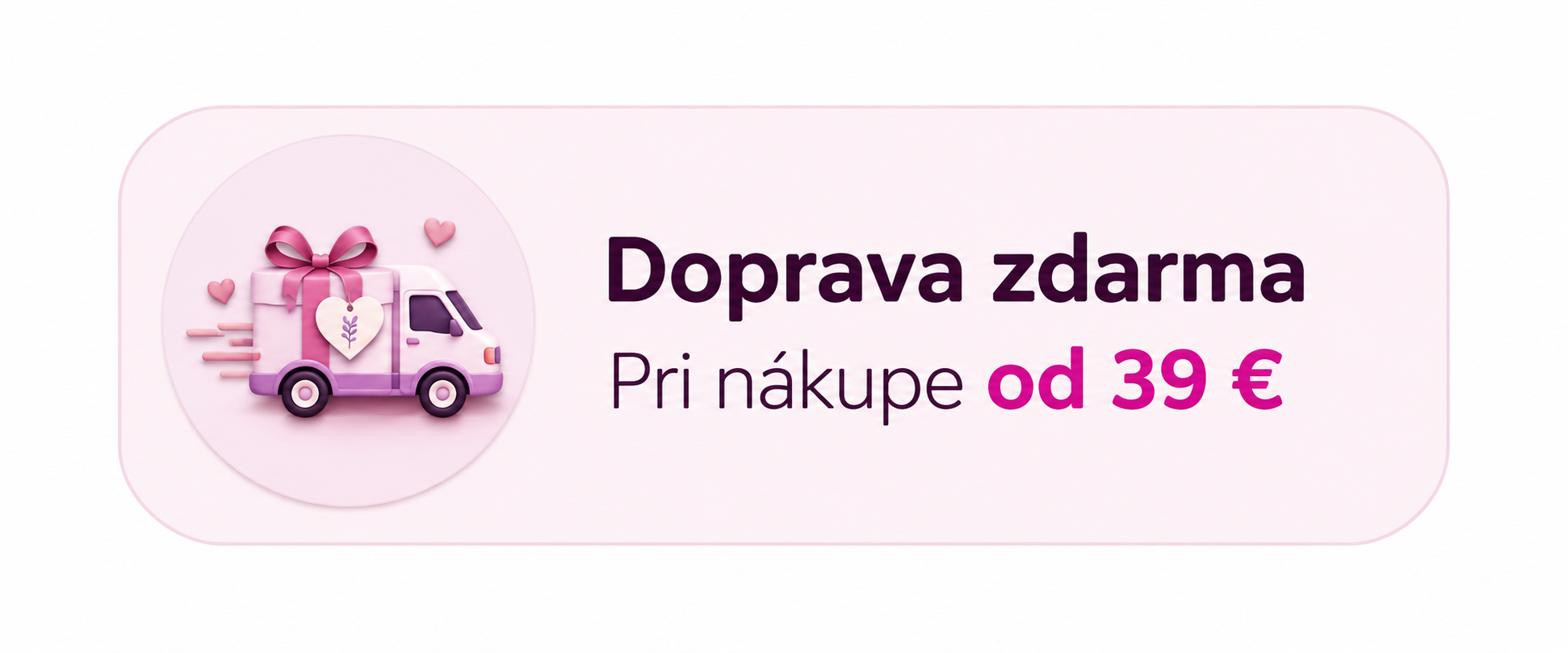 Doprava zadarmo