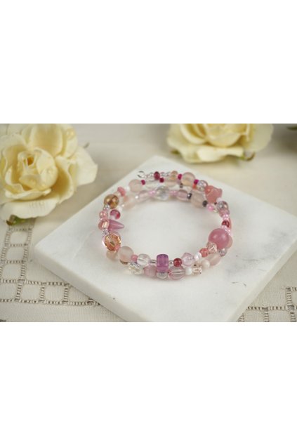 Náramok "Púdrový sen" gituskovo