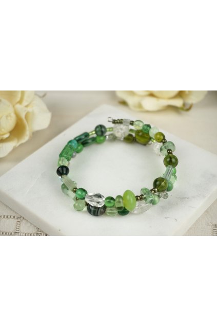 Náramok "Zelená lúka" gituskovo