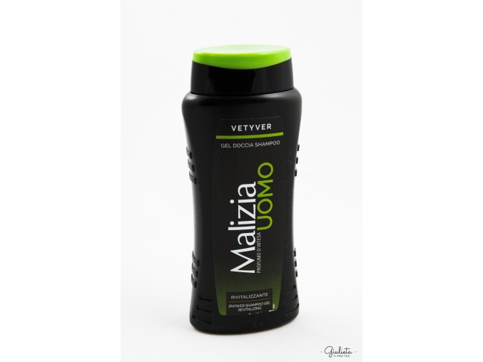 Malizia sprchový gel 2v1 Uomo Vetyver, 250 ml