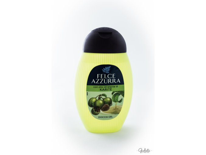 Felce Azzurra sprchový gel olio di Karite', 250 ml